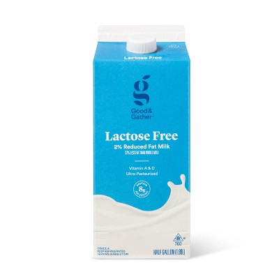 Lactose Free 2% Milk - 0.5gal - Good & Gather™