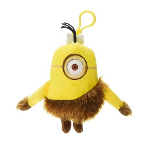 Commonwealth Toys Minion Movie Jungle Minion (1 Eye) Clip-On 5" Plush - 1 of 4