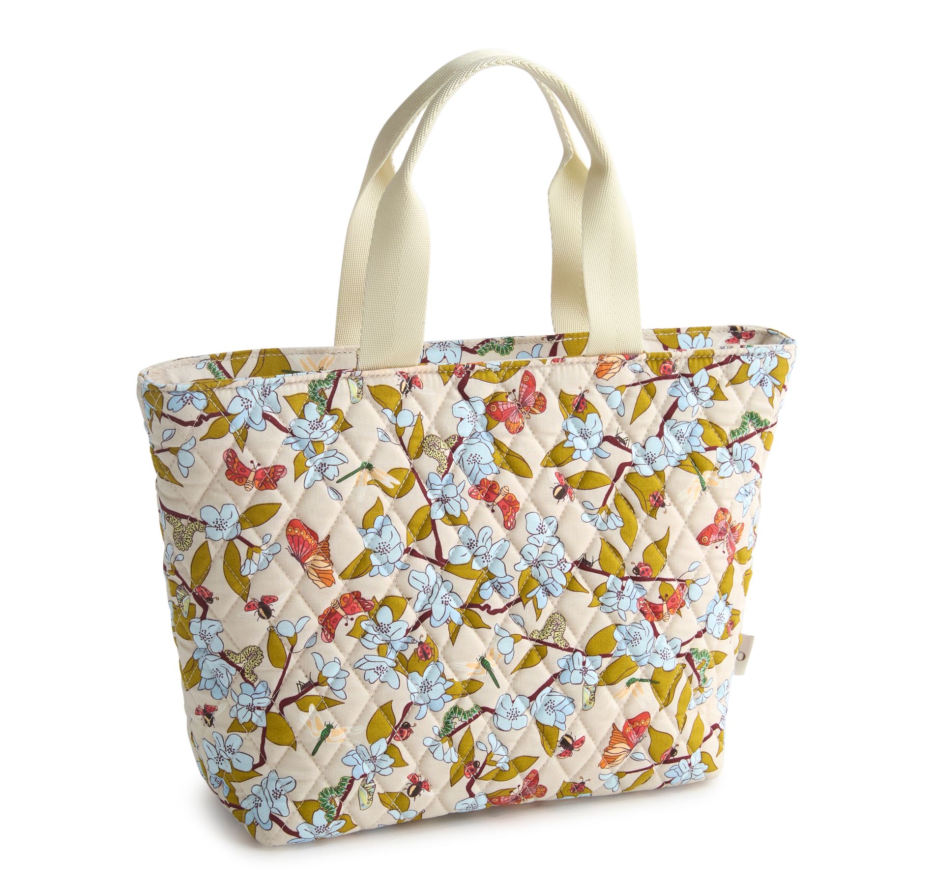 Vera Bradley Women's Outlet Cotton Essential Lunch Tote Bag