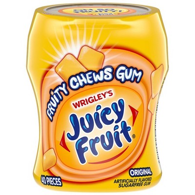 Juicy Fruit Fruity Chews Original Sugar Free Gum Original 40.0 ea