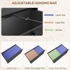 NicBex 2-Drawer File Cabinet Under Desk Storage with 2 Doors and Adjustable Shelf Storage Cabinet for Home, Office - 2 of 4