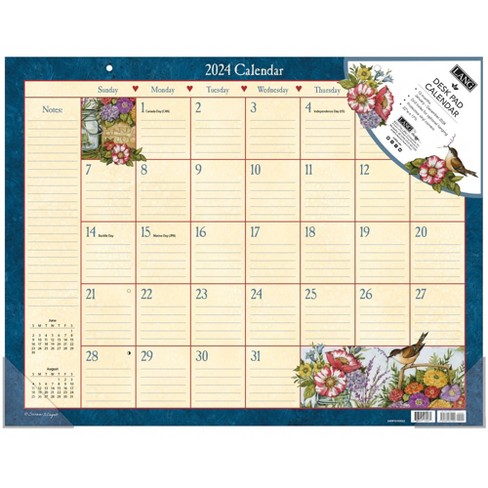 Dallas Cowboys Cheerleaders 2024 Desk Calendar 