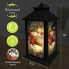 Briarwood Lane Winter Lantern 13.5" x 5.5" x 5.5" Snowman and Friends For Winter Lantern - 3 of 3
