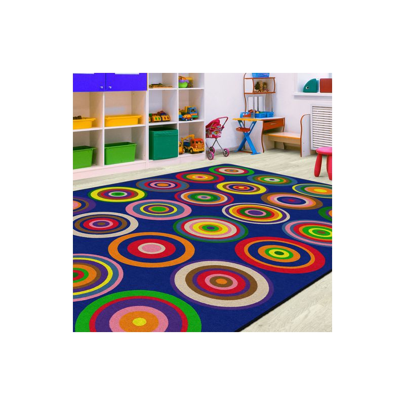 Flagship Carpets Color Rings Area Rug, 2 of 7