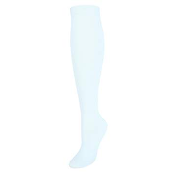 Dr Scholls Women's Solid Knee High Compression Socks, White