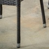 Sapphtopaz Patio Dining Chairs Wicker Patio Chairs with Back for Patio, Outside, Living Room - 3 of 4