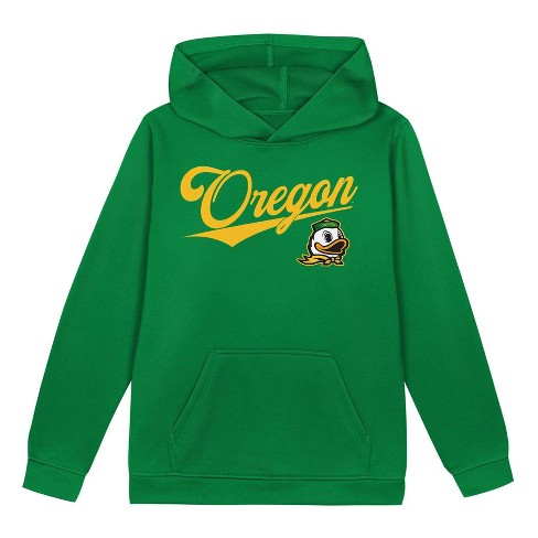 Ncaa Oregon Ducks Boys Poly Hooded Sweatshirt Target