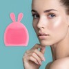 Unique Bargains Silicone Facial Cleansing Brush 3.35"x2.56"x0.63" 1 Pc - 2 of 4