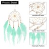 Unique Bargains Small Handmade Macrame Dream Catchers for Home Decoration 2 Pcs - 4 of 4