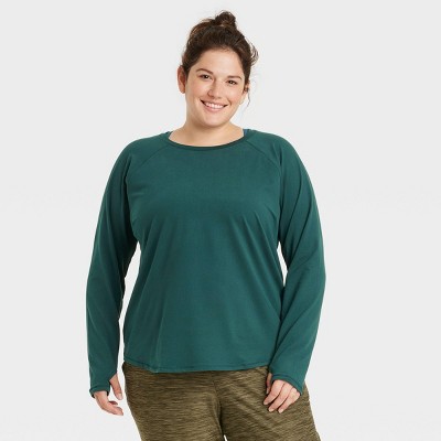 Women's Long Sleeve Essential Crewneck T-Shirt - All in Motion™