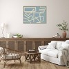 42" x 32" Arabesque Smoke by Urban Road Framed Canvas Wall Art Print - Amanti Art: Minimalist, Large Decor - 4 of 4