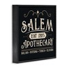 Stupell Industries Salem Apothecary Vintage Witch Sign Black Framed Giclee Art - 3 of 4