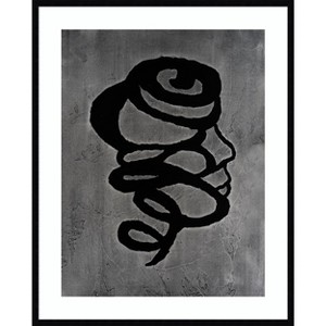 Amanti Art Portrait Coil  IV by Vanna Lam Wood Framed Wall Art Print - 1 of 4