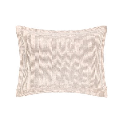 EY Essentials 20" x 26" Torin Rosewood Cotton Standard Sham - Machine Washable