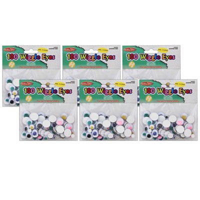 500 Pack Googly Eyes Self Adhesive for Crafts, Multi Colors and