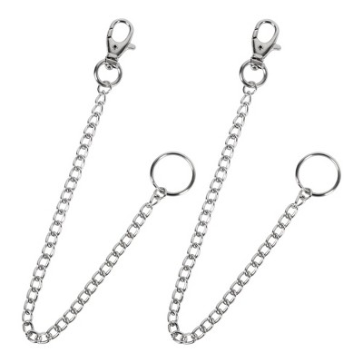 Crane Hook Ball, Keychain: Stainless Steel 316L Unique Gift 