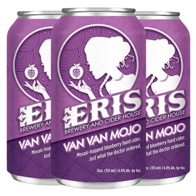 Eris Van Van Mojo Cider - 4pk/12 fl oz Cans