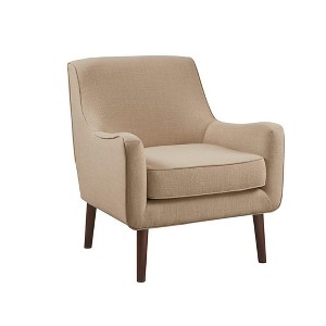 NicBex Polyester Fabric Accent Chair,Upholstered Living Room Chairs with High Backrest,Mid-Century Arm Chair,Accent Chairs for Living Room - 1 of 4