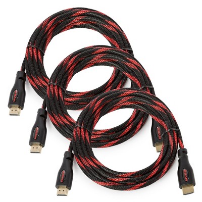 BAM High Speed 4K HDMI Cables - Pack of 3