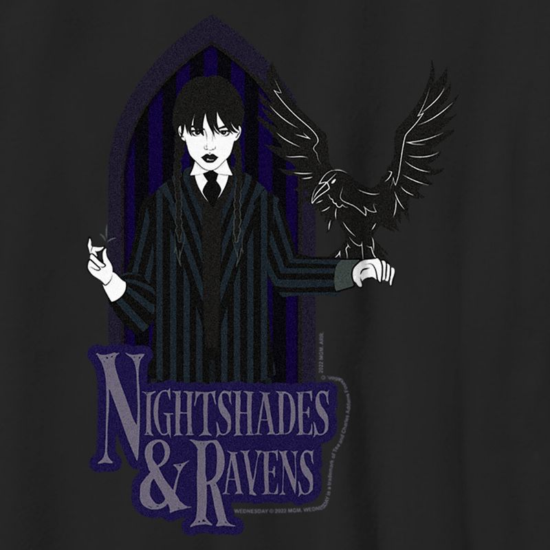 Boy's Wednesday Nightshades & Ravens T-Shirt, 2 of 6