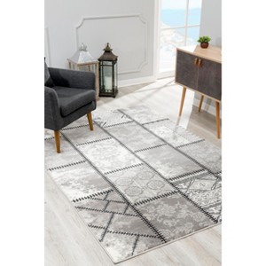 Rug Branch Modern Abstract Boho Indoor Rug - 1 of 4