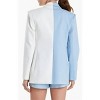 Women's Color block blazer - Fore - 3 of 4