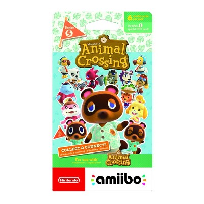 Animal Crossing Amiibo Cards Series 1 One Individual Pack WIIU,3DS,Switch