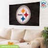 Evergreen Pittsburgh Steelers 3' x 5' Indoor Outdoor Flag for Home Apartment Dorm Rooms - 2 of 4