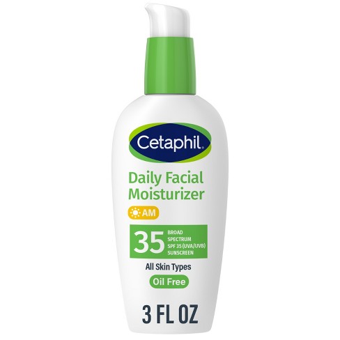 Cetaphil Daily Face Moisturizer With Spf 35 Sunscreen - 3oz : Target