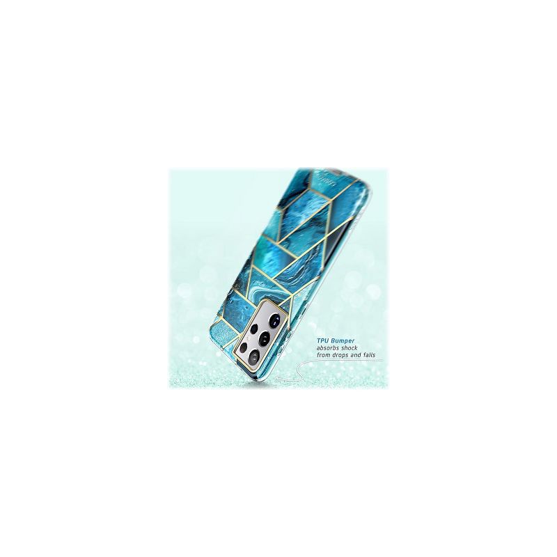 i-Blason Cosmo Ocean Blue Case for Samsung Galaxy S21 Ultra (Galaxy-S21Ultra-Cosmo-Ocean), 4 of 8