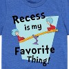 Boys' - Dr. Seuss - Recess Is My Favorite Thing Short Sleeve Graphic T-Shirt - 2 of 4