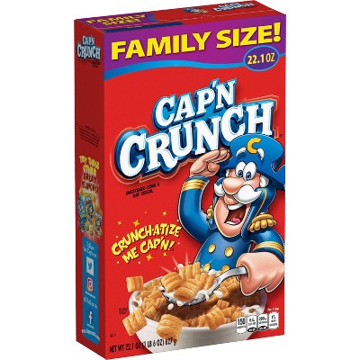 Cap'n Crunch Original Family Size Cereal - 22.1oz