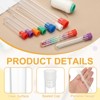 Unique Bargains Plastic Portable Craft Knitting Sewing Needle Storage Holders 8 Pcs - 3 of 4