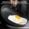 Imarku Professional Cast Iron Skillets 2pcs-10&12 Inch Non Stick Frying Pans, Honeycomb Surface, Free-PFOA, Oven&Induction Compatible, Dishwasher Safe - 2 of 4