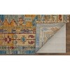 Fillmore Traditional Geometric Blue/Yellow/Red Area Rug - 4 of 4