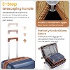 Luggage Sets 4 Piece(14/20/24/28) PP Lightweight & Durable Expandable suitcase - 4 of 4