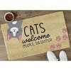 Design Imports  Cats Welcome Doormat - 2 of 4