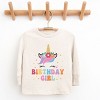 The Juniper Shop Birthday Girl Unicorn Youth Long Sleeve Tee - 2 of 4