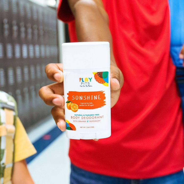 Play Pits Sonshine Kids' Natural Solid Deodorant - 2.65oz, 2 of 9