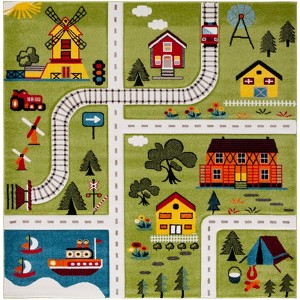 Carousel Kids CRK197 Power Loomed Indoor Rugs - Safavieh Kids - 1 of 4