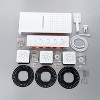 PAGED Shower Head Waterfall Rain Shower System with 3 Body Sprays and Handheld Shower for Bathroom - 2 of 4