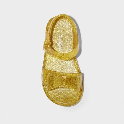 Toddler Kate Jelly Sandals Cat & Jack™ Gold 12t Target