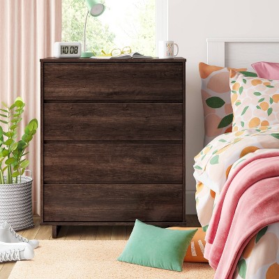 Small Spaces Apartment Furniture Target, Mainstays 4 Drawer Dresser Walnut Project 62tm