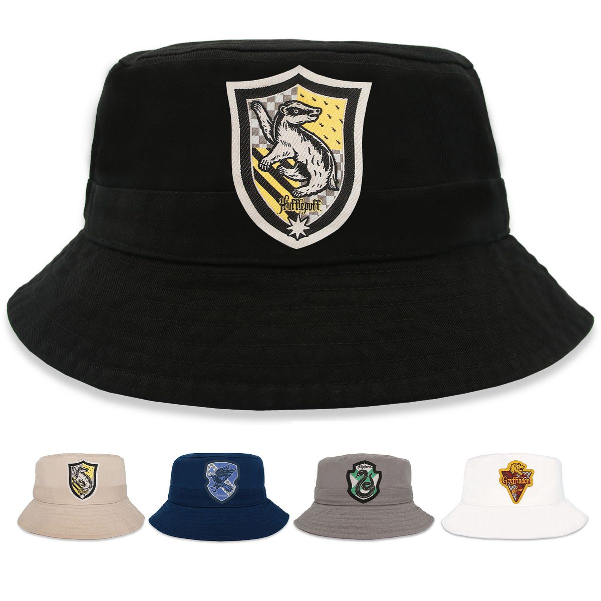 Harry Potter Bucket Hat for Kids, Boy and Girl Sun Hat Ages 4-7 Years 100% Cotton for Summer Teen Youth Beach Hat - thumbnail 9