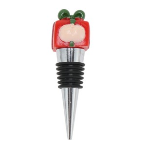 Unique Bargains Stopper Aluminum Alloy TPE Resin Red Beige Silver Tone Black 3.50"x1.26"x0.79" 1 Pc - 1 of 3