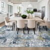 Modern Abstract Rea Rugs for Living Room, Large Washable Bedroom Rug - 2 of 4