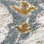 off white, taupe, medium gray, teal, light gray, olive, mustard