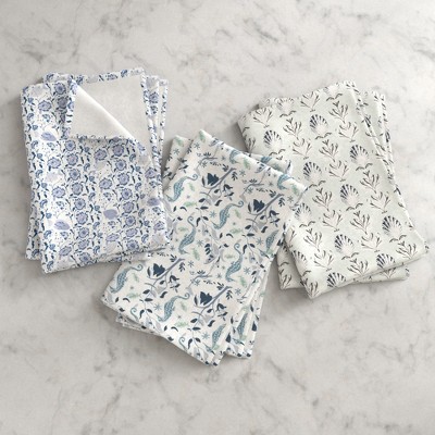 Patina Vie Charming Coastal Cotton Kitchen Towels