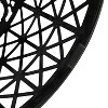 Christopher Knight Home Kerla Outdoor Round Iron Solar Side Table - image 4 of 4