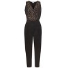 Women's Sleeveless V-Neck Jumpsuit - LASCANA - 2 of 4